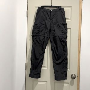 REI co-op Grey Convertible Pants Sz 8